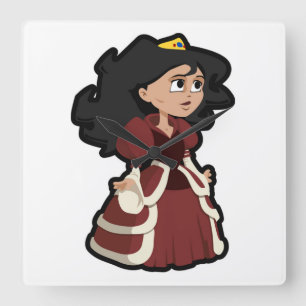 HORLOGE CARRÉE PRETTY PRINCESS