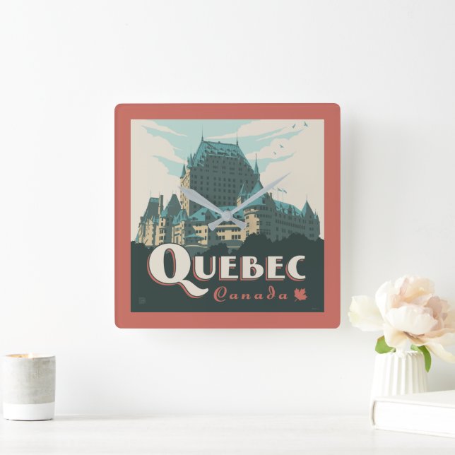 Horloge Carrée Québec Canada | Château Frontenac (Maison)