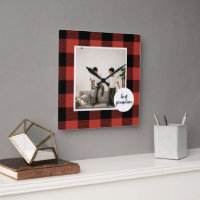 Red Buffalo Plaid Meilleur Cadeau Grand-Mère Avec 