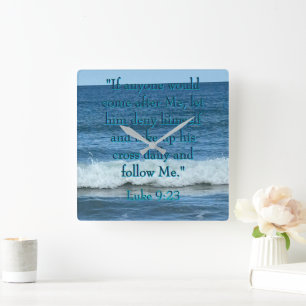 Horloge Carrée Refuser