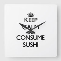 Restez calme et consommez du sushi