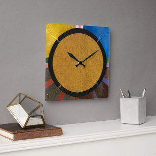 Horloge Carrée Retable, Groupe X, No 3 par Hilma af Klint