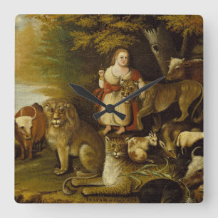 Horloge Carrée Royaume pacifique 1830-32