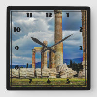 Ruines antiques à Athènes Grèce