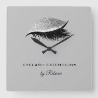 Salon de beauté de Silver Eyelash Glitter