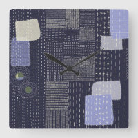 sashiko japonais coutures ressemblant à un motif