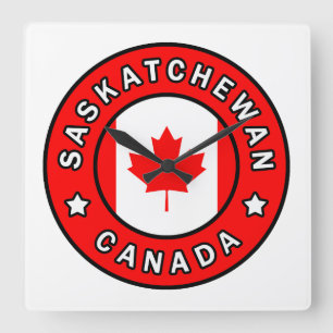 Horloge Carrée Saskatchewan Canada
