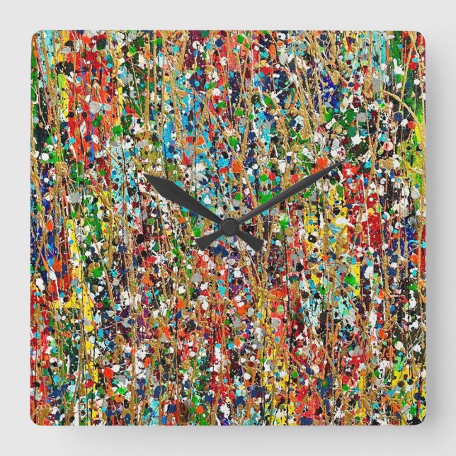 Horloge Carrée Sawgrass Wall (Recto)