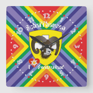 Horloge Carrée Schaffhouse - Suisse - Suisse - Svizzera