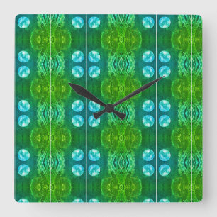 Horloge Carrée Sci-Fi
