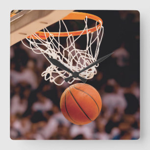 Horloge Carrée Scoring de basket-ball