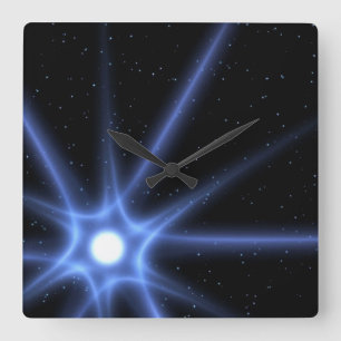 Horloge Carrée Shining Star