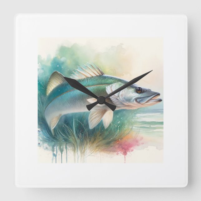 Horloge Carrée Snook 100924AREF118 - Watercolor (Recto)