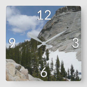 Horloge Carrée Snowy Granite Domes II Parc national de Yosemite