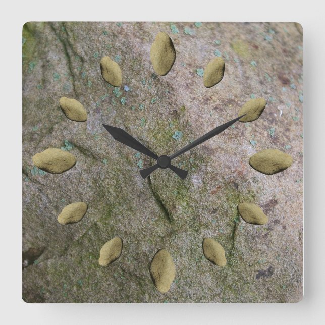 Horloge Carrée Solid (Recto)