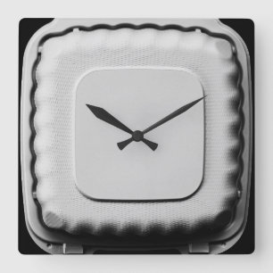 Horloge Carrée Sortir Conteneur Toujours Vie - Fun Cool Unique