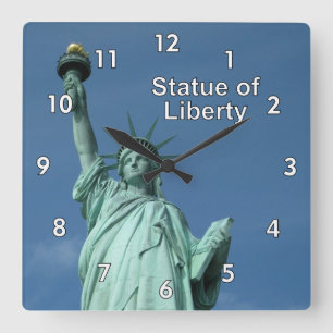 Horloge Carrée Statue de la Liberté New York