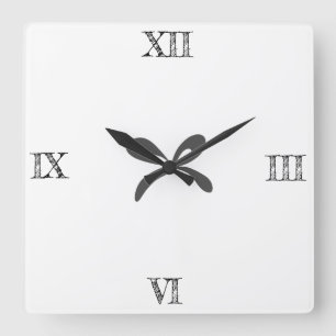 HORLOGE CARRÉE STYLE ÉLÉGANT CHIC MINIMALISTE MODERNE SIMPLE MONO