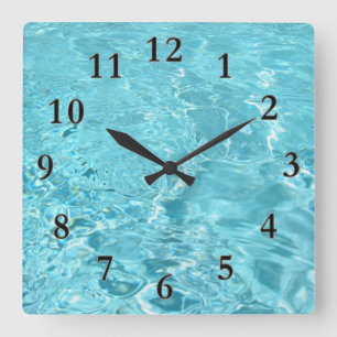 Horloge Carrée Swish