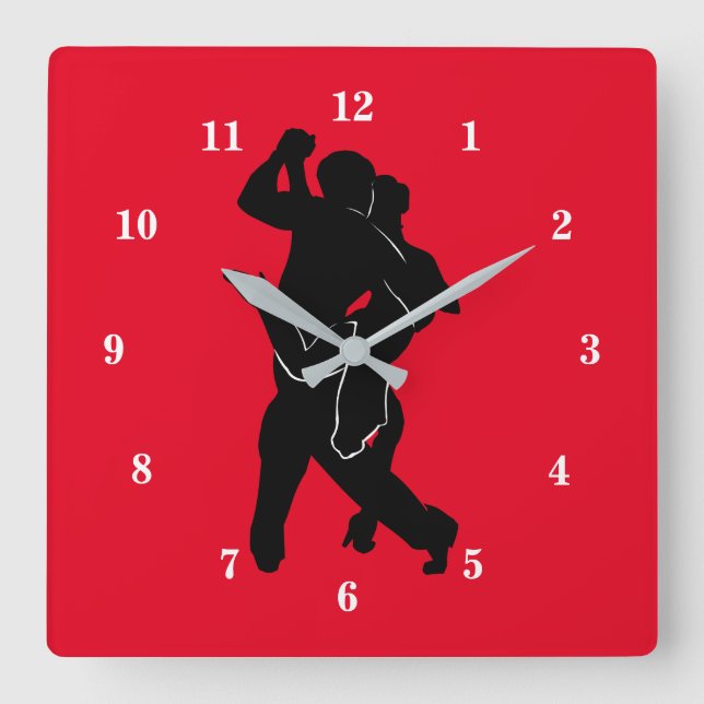 Horloge Carrée Tango (Recto)