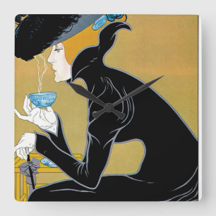 Horloge Carrée Thé de Marco Polo