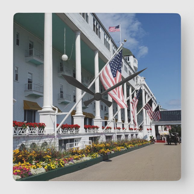 Horloge Carrée The Grand Hotel on Mackinac Island, Michigan (Recto)