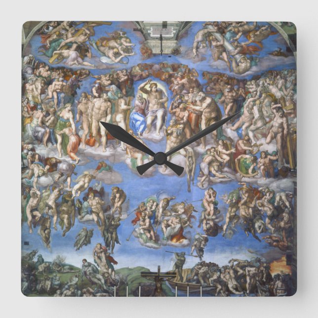 Horloge Carrée The Last Judgment (Recto)