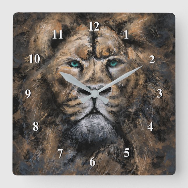 Horloge Carrée The Lion King (Recto)