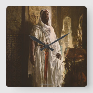 Horloge Carrée The Moorish Chef Wall Clock