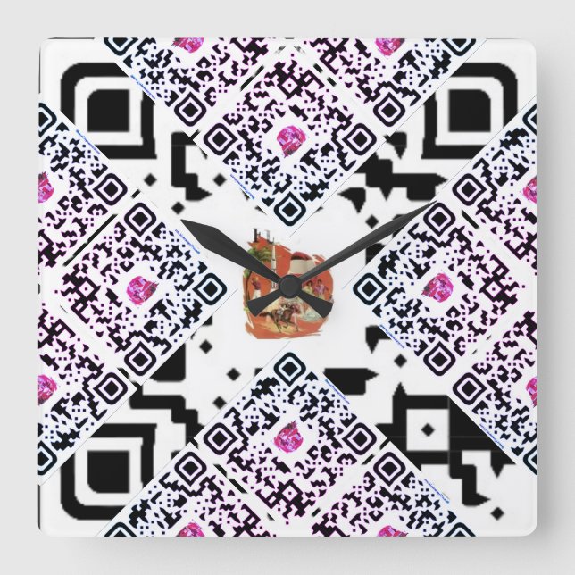 Horloge Carrée #thesurfingmermaid_Florida (Recto)