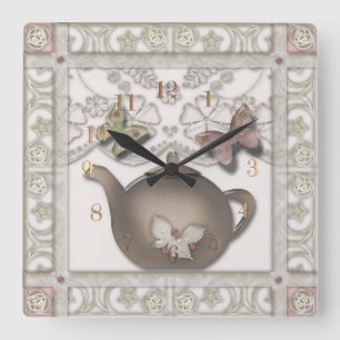 Horloge Carrée Tile for the kitchen