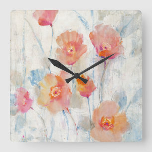 Horloge Carrée Translucide II