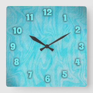 Horloge Carrée Underwater Time