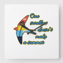 Une hirondelle ne fait pas un été