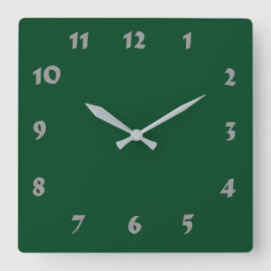 Horloge Carrée Vergreen clock