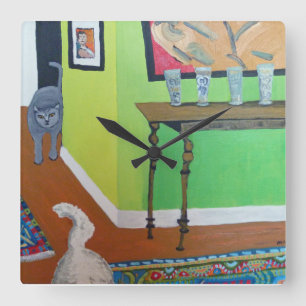 Horloge Carrée Violence familiale