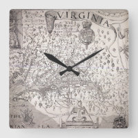 Virginia Map, 1612
