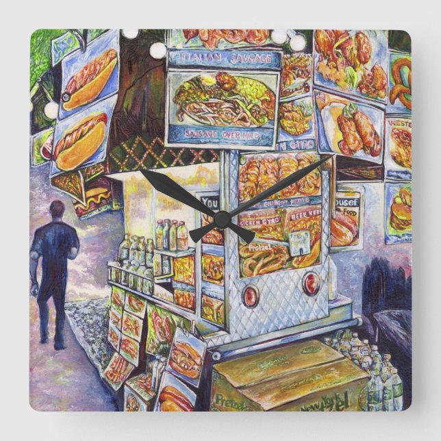 Horloge Carrée Vous ne pouvez pas rivaliser avec cela (Recto)