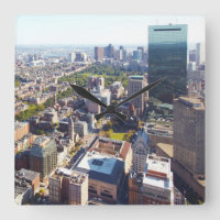 Vue aérienne de Boston