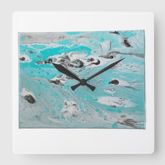 Horloge Carrée Wall Clock (Recto)