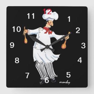 Horloge Carrée Wall Clock