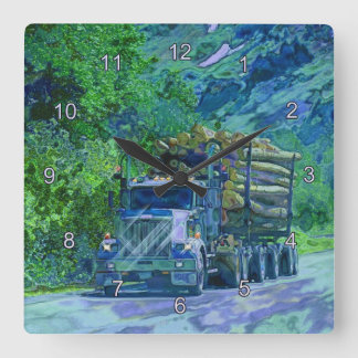 Horloge Carrée Wall Clock
