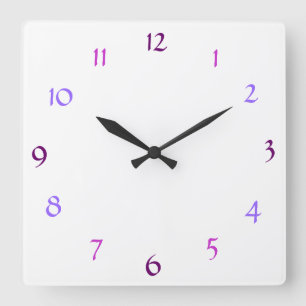 Horloge Carrée Wall Clock