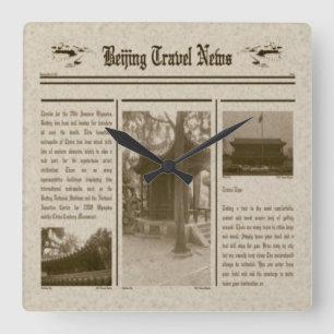 Horloge Carrée Wall Clock