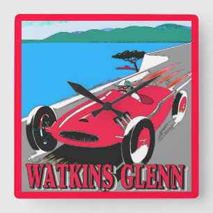 Horloge Carrée Watkins Glenn Racing