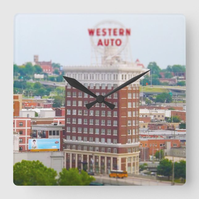 Horloge Carrée Western Auto Building Loft Condos Kansas City (Recto)