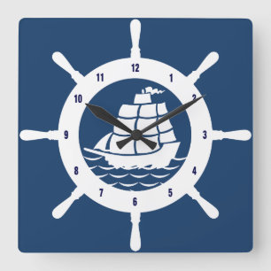 Horloge Carrée Wheel