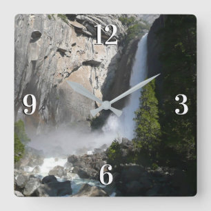 Horloge Carrée Yosemite - Chutes inférieures du parc national Yos