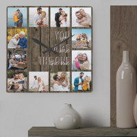 You are the One Quota 12 Photo Brown Wood