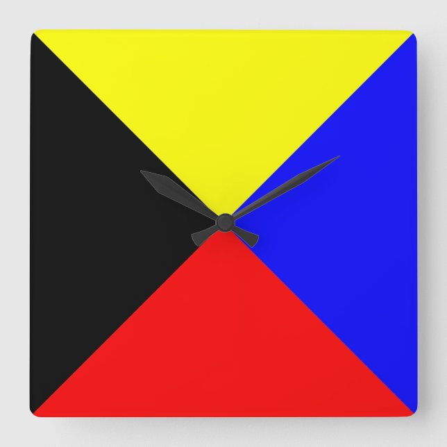 HORLOGE CARRÉE ZULU (Recto)